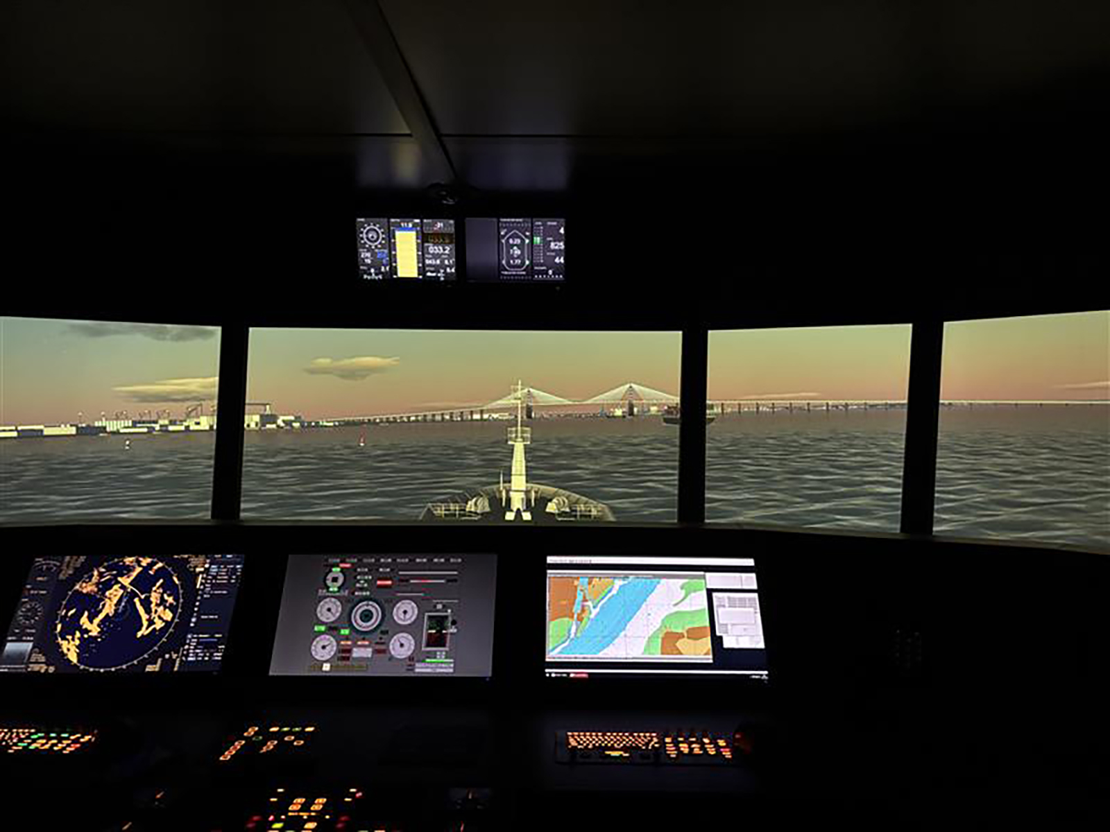VIOSO Calibration at Ship Bridge Simulator